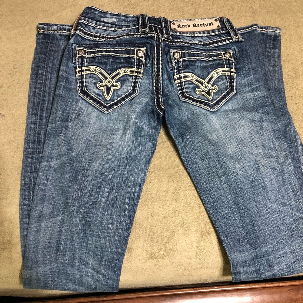 Rock Revial Straight leg Jeans.